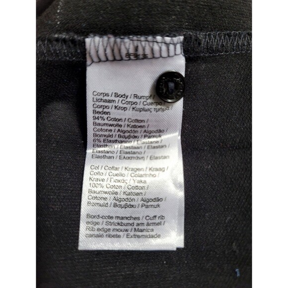 EUC Lacoste Womens Black Stretch Cotton Pique Mesh Polo Dress, 40 - Picture 6 of 7